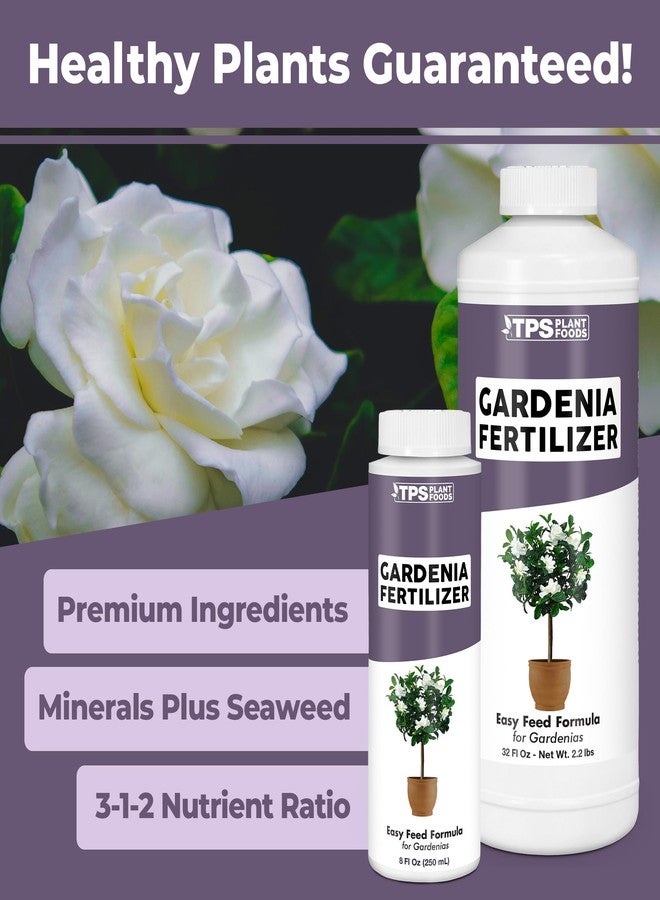TPS NUTRIENTS Gardenia Fertilizer for Gardenias, Camellia and Rhododendron Plants, Flowering Liquid Plant Food 8 oz (250mL) - Image 4